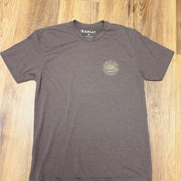 Ariat Men’s Brown Graphic Tee - Picture 5 of 6